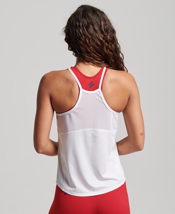 Superdry - Top desportivo 'Active' em branco