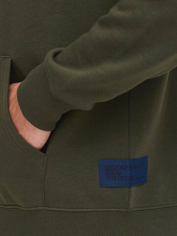 BLEND Sweat jacket ' BHBadel ' in Green