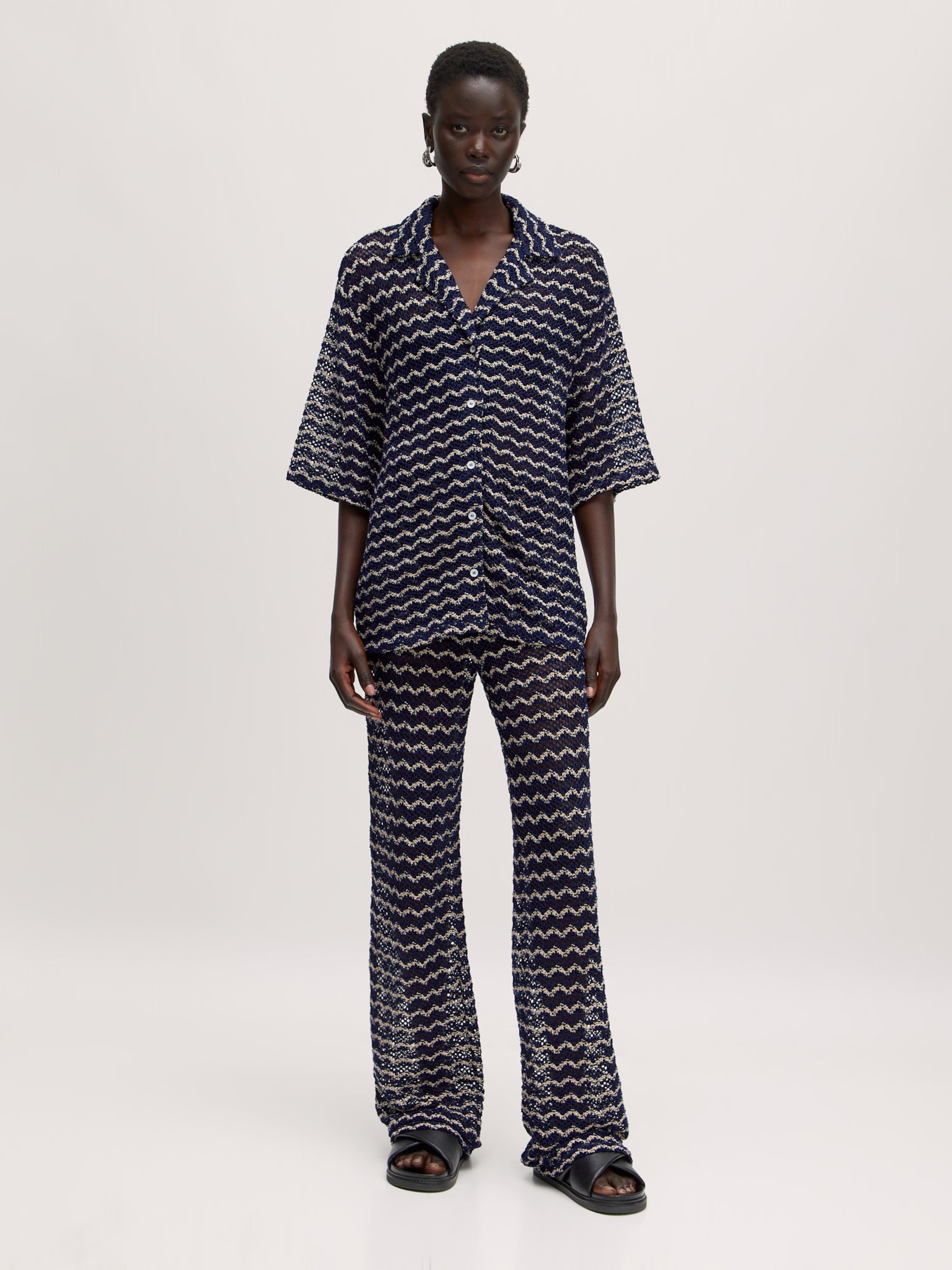 EDITED Producten Broek 'Finn' Beige