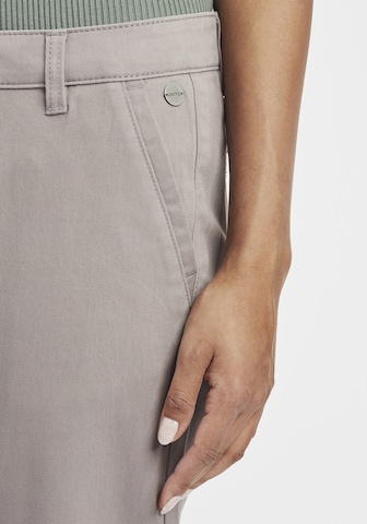 Oxmo Regular Chino Pants 'Doneta' in Grey