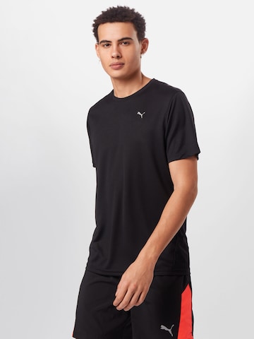 PUMA Functioneel shirt in Zwart: voorkant