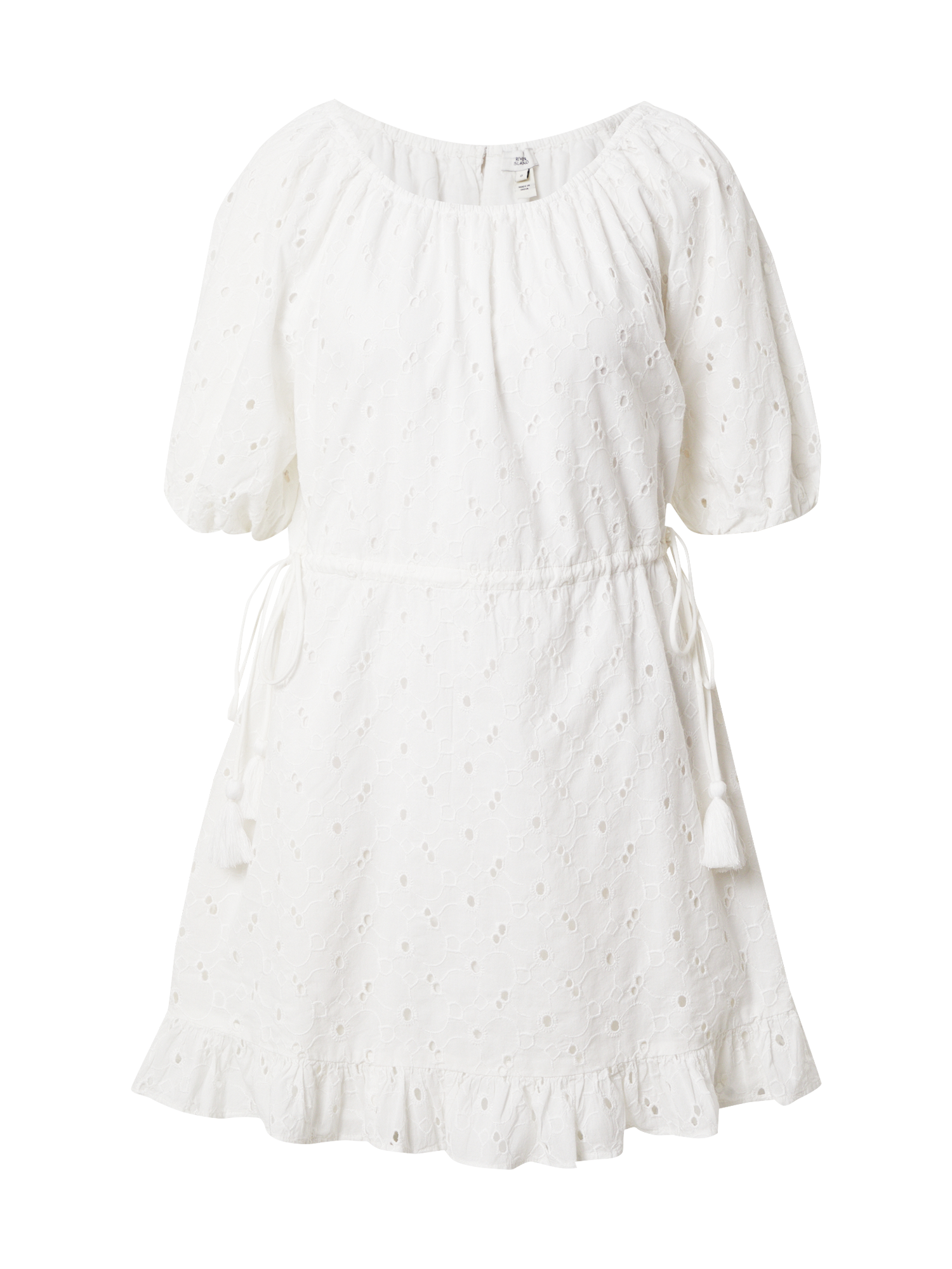 Plus size IG0XF River Island Letnia sukienka Belle w kolorze Białym 