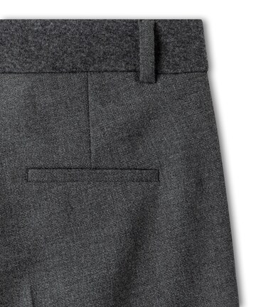 Regular Pantalon à plis ' Amelie ' Cambio en gris