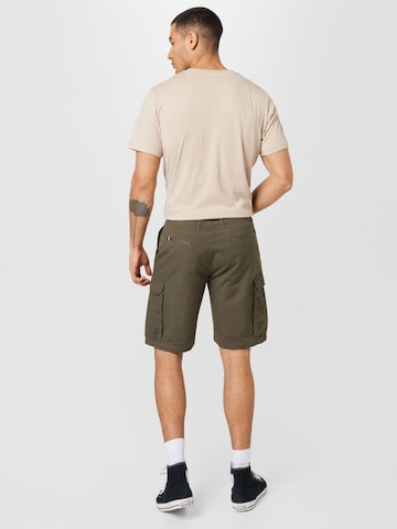 Regular Pantalon cargo Fat Moose en vert