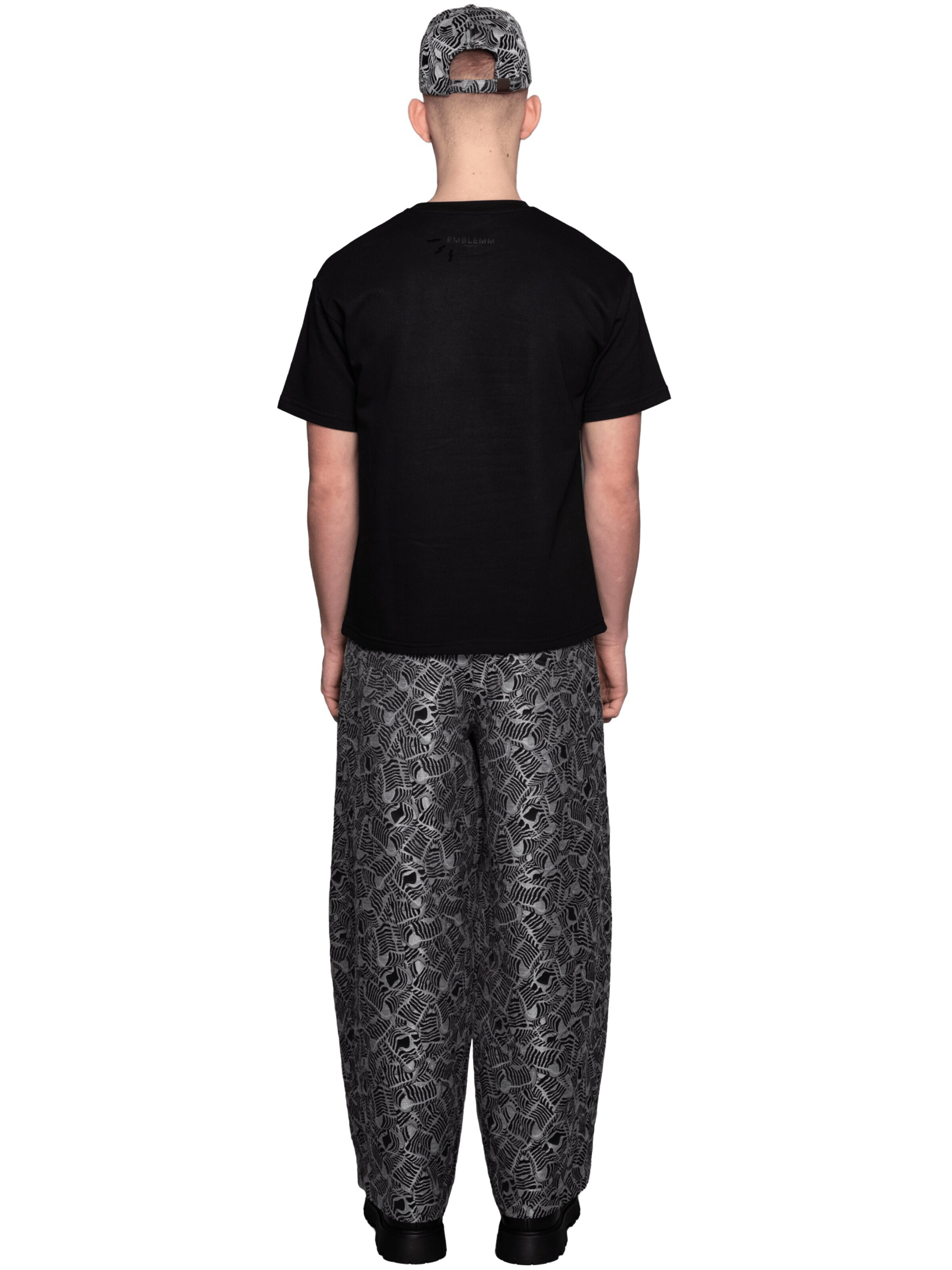EMBLEMM Shirt 'The Mic Tape' in Black