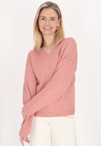 Usha - Jersey en rosa: frente