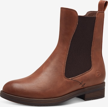Bottines Tamaris en marron : devant