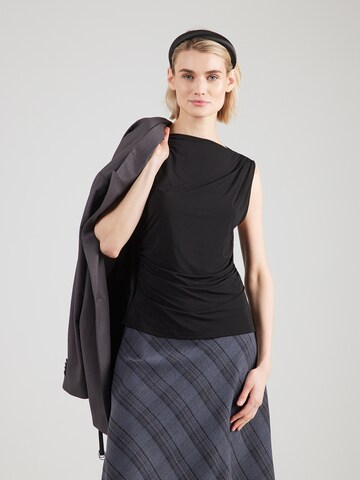 & Other Stories - Top en negro: frente