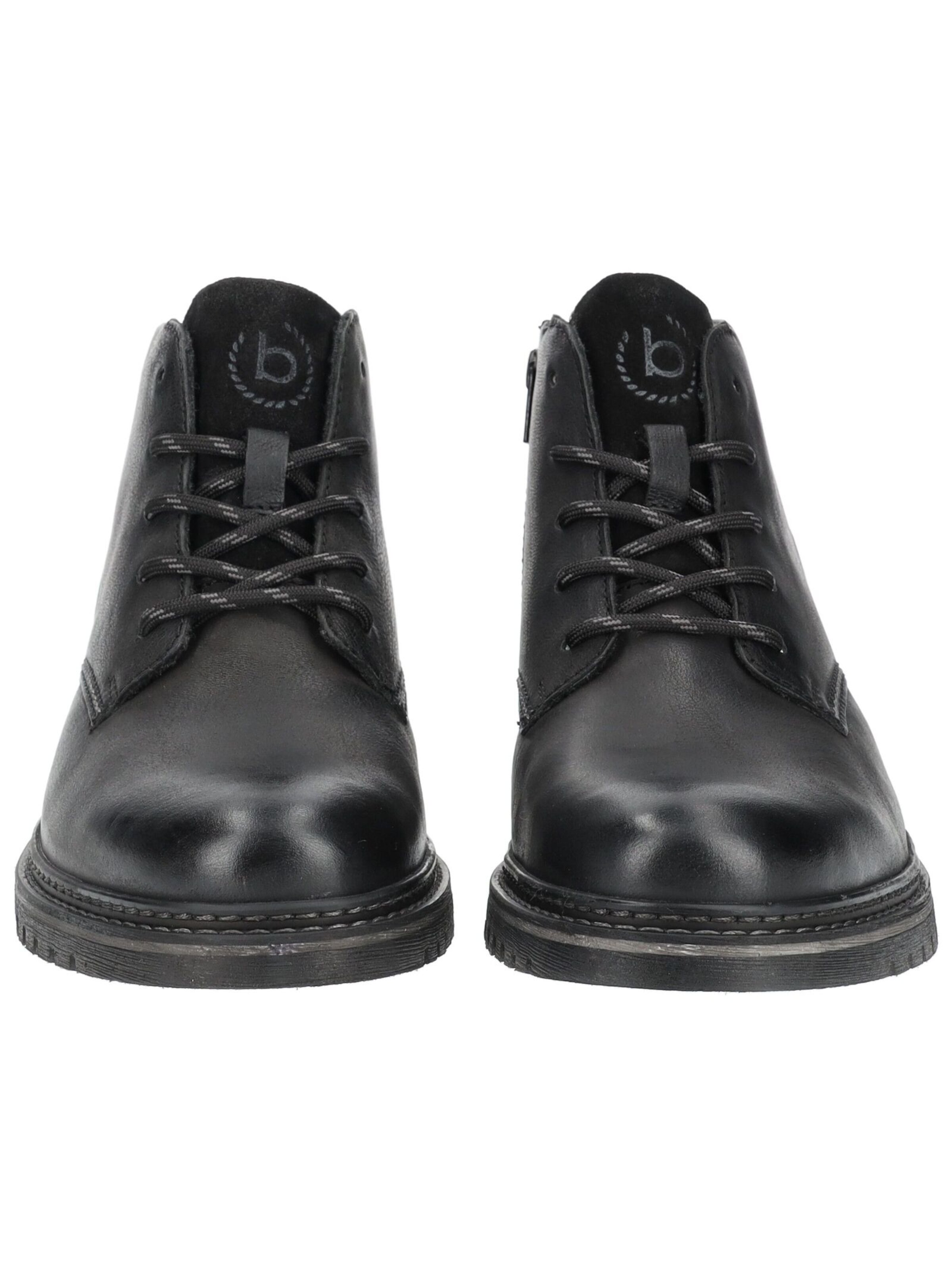 bugatti Lace-Up Boots in Black