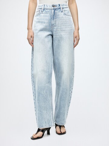 Calvin Klein Jeans Barrel Jeans in Blau: Vorderseite