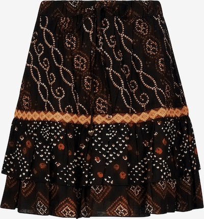 Isla Ibiza Bonita Mini Skirt 'AZTEK' in schwarz, Produktansicht