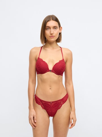 Hunkemöller Push-up Bra 'WHITNEY' in Red