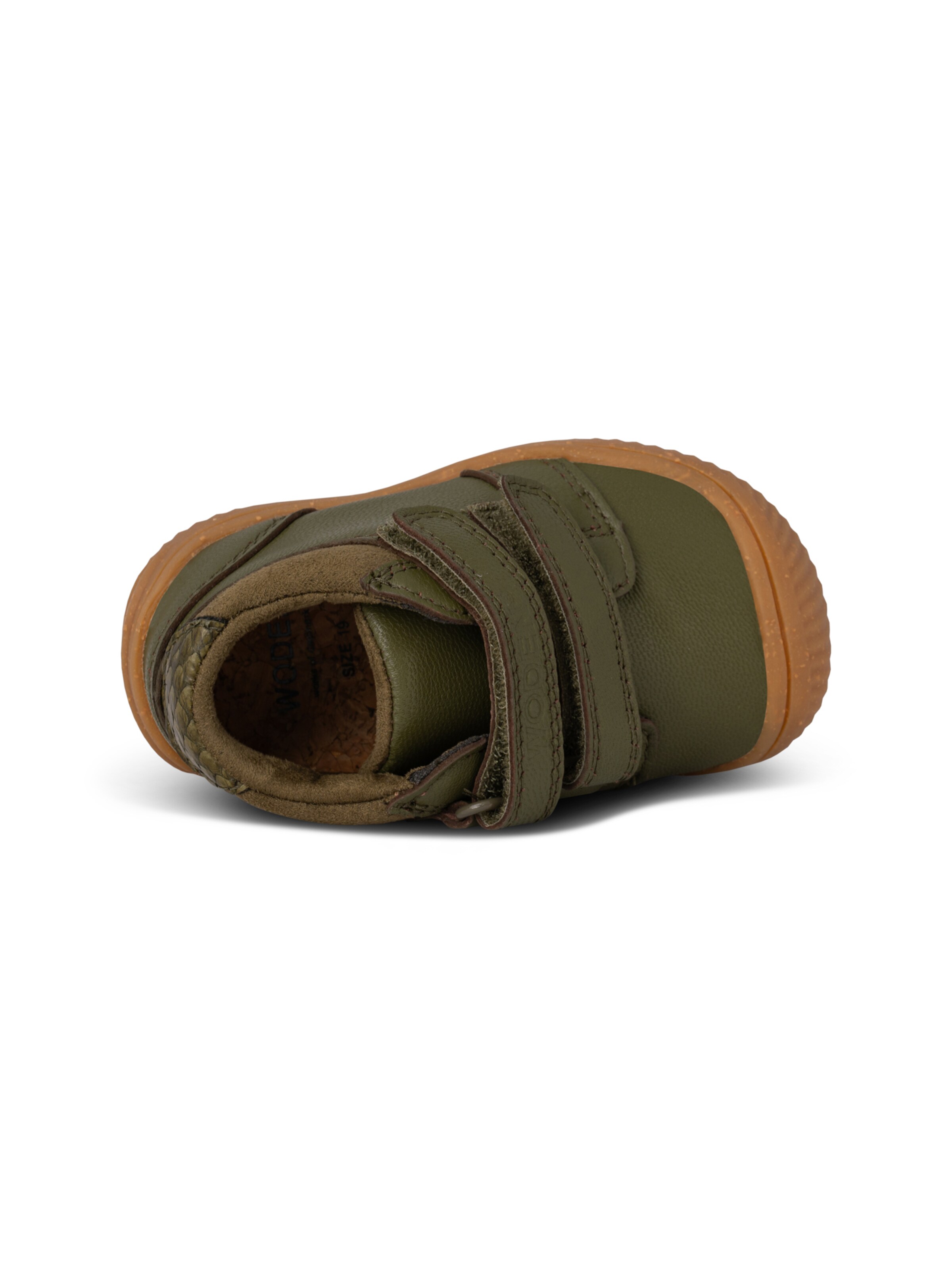 WODEN Sko til de første spæde skridt 'Tristan' i grøn