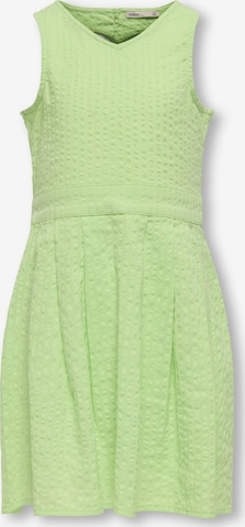 ONLY GIRLS Kleid Kleid 'KOGStinna' in Grün: Vorderseite