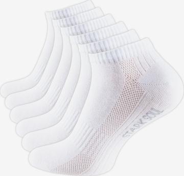 Calzino di Stark Soul in bianco: frontale