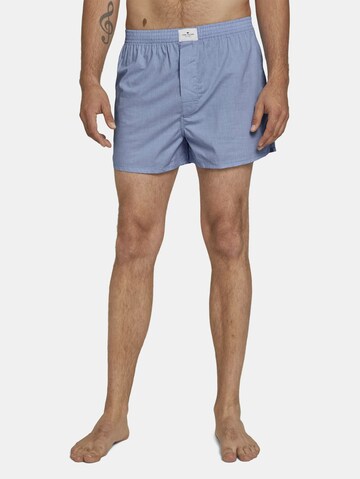 TOM TAILOR Boxershorts in Blauw: voorkant