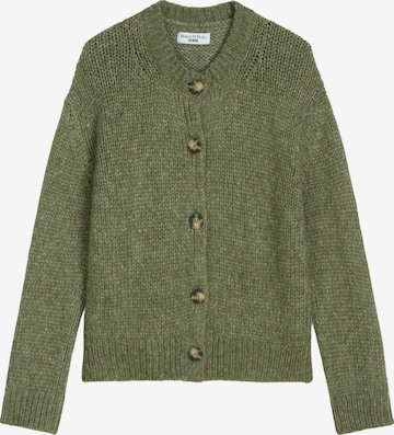 Marc O'Polo DENIM Knit Cardigan in Green: front