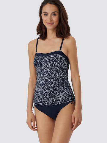 SCHIESSER Swimsuit ' Aqua Sea Blossom ' in Blue