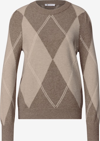 STREET ONE Pullover in Beige: Vorderseite