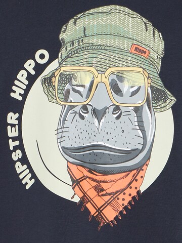 BLEND Shirt 'BHKURT FUNNY' in Blue