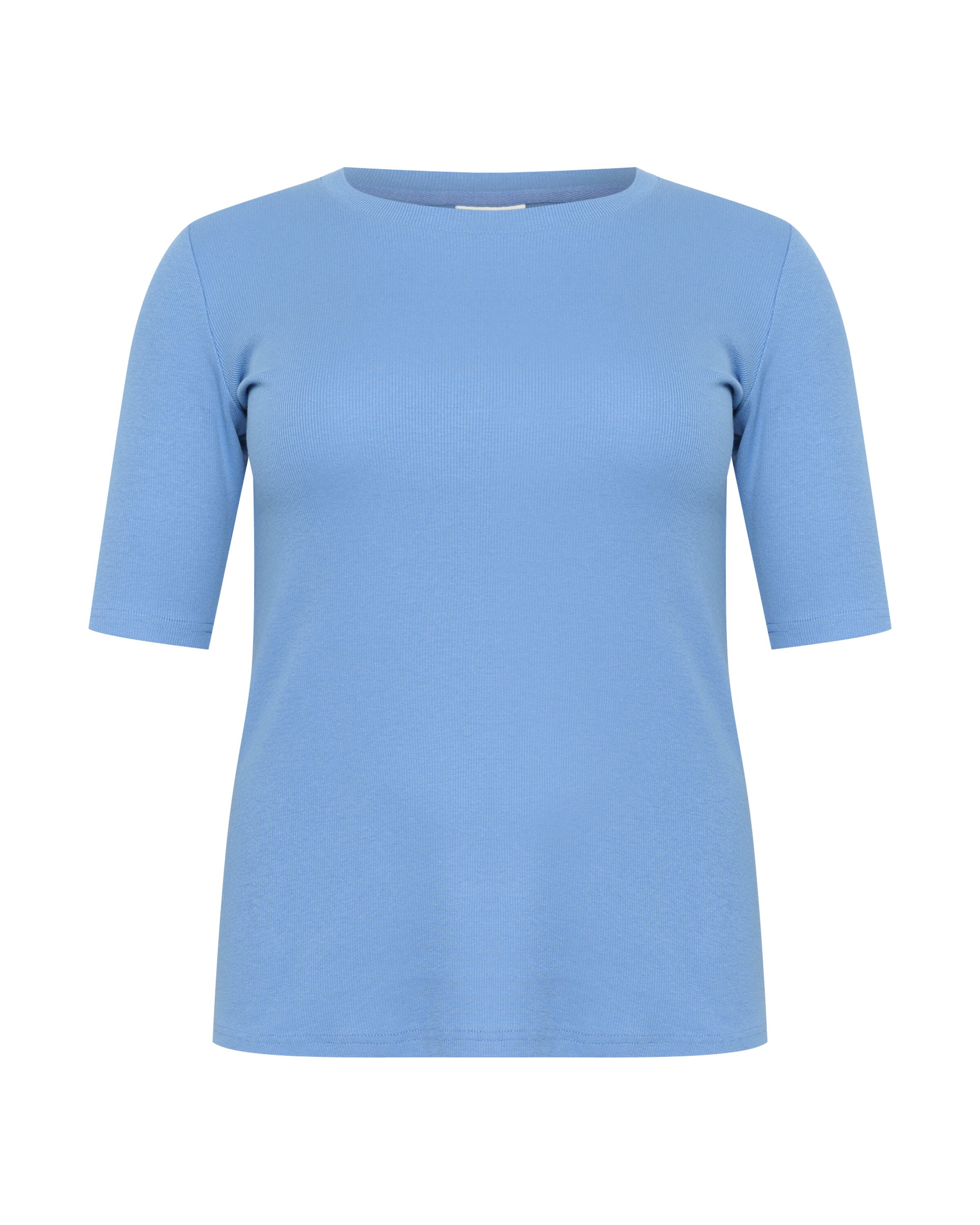KAFFE CURVE Shirt 'KC Carina' in Blue: front