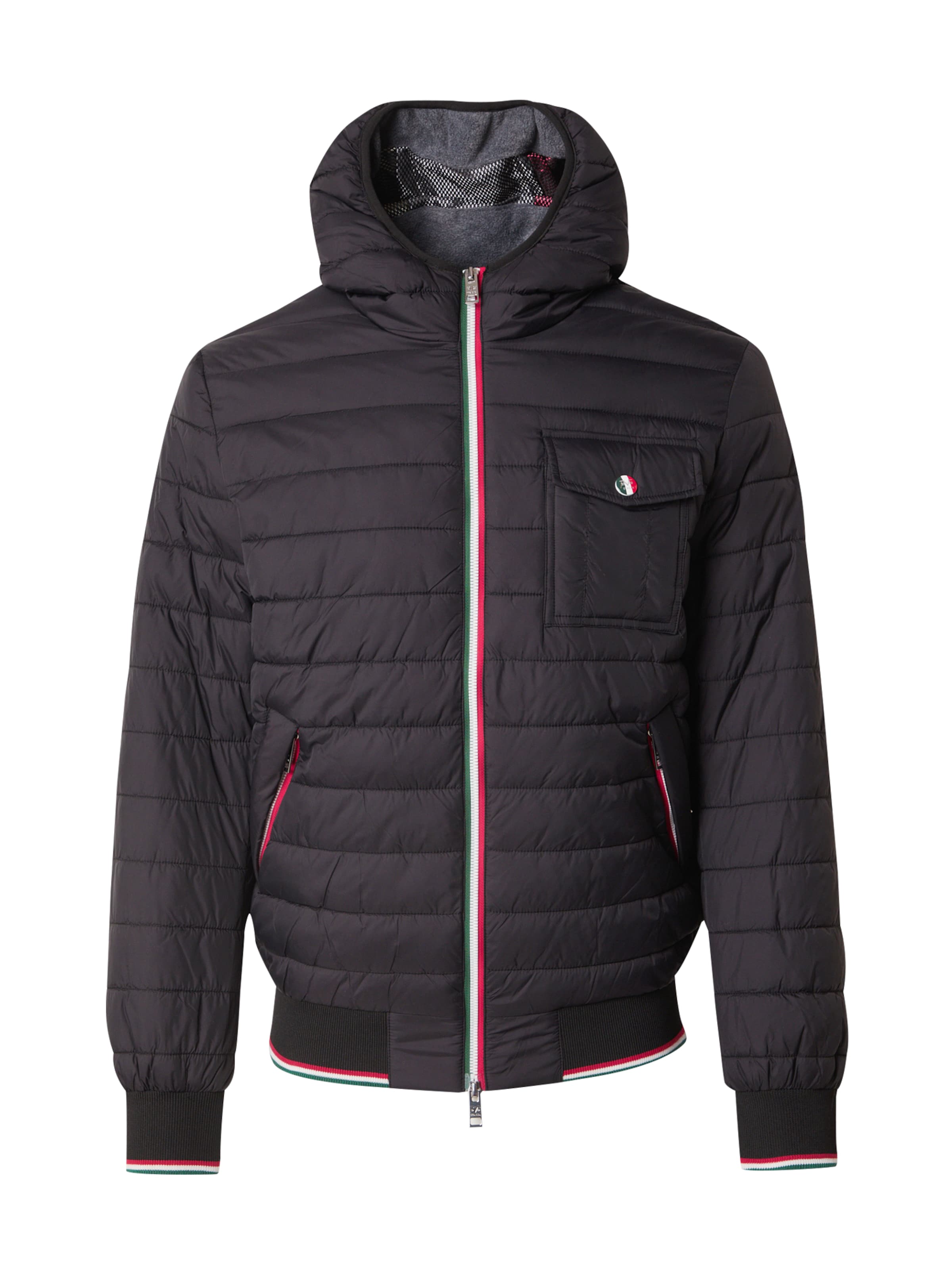 Veste d’hiver 'Jasper' 19V69 ITALIA en noir : devant