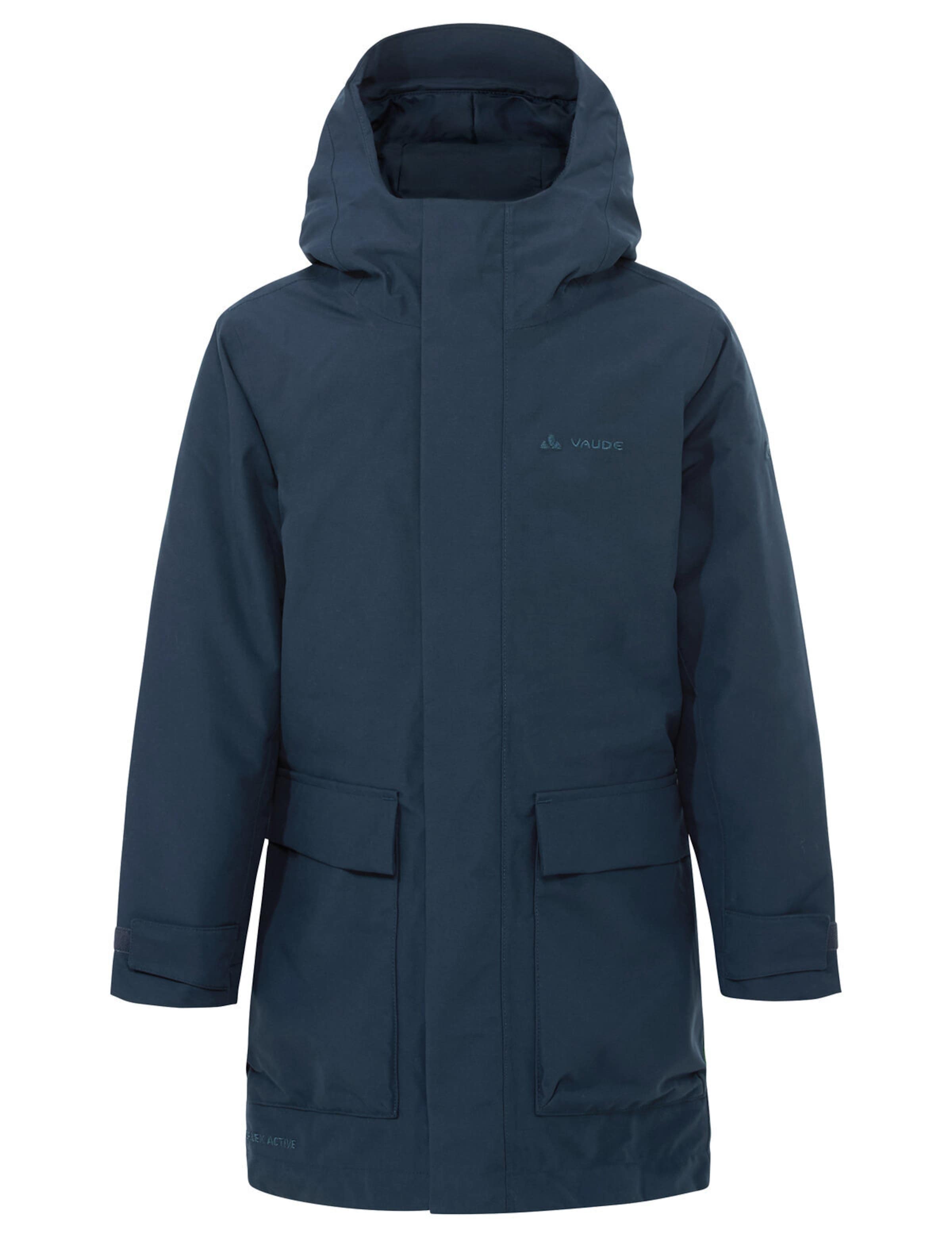 VAUDE Outdoorjacke ' Lulea' in Blau: Vorderseite
