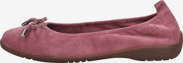 JOSEF SEIBEL Ballerina 'FENJA 09' in Rood: voorkant