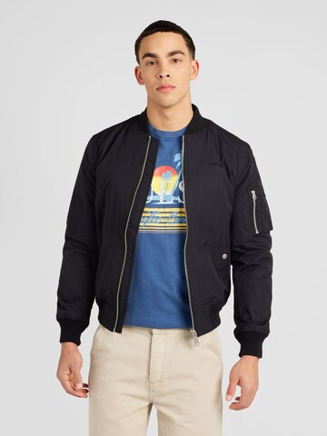 Schott NYC Between-season jacket in Black: front