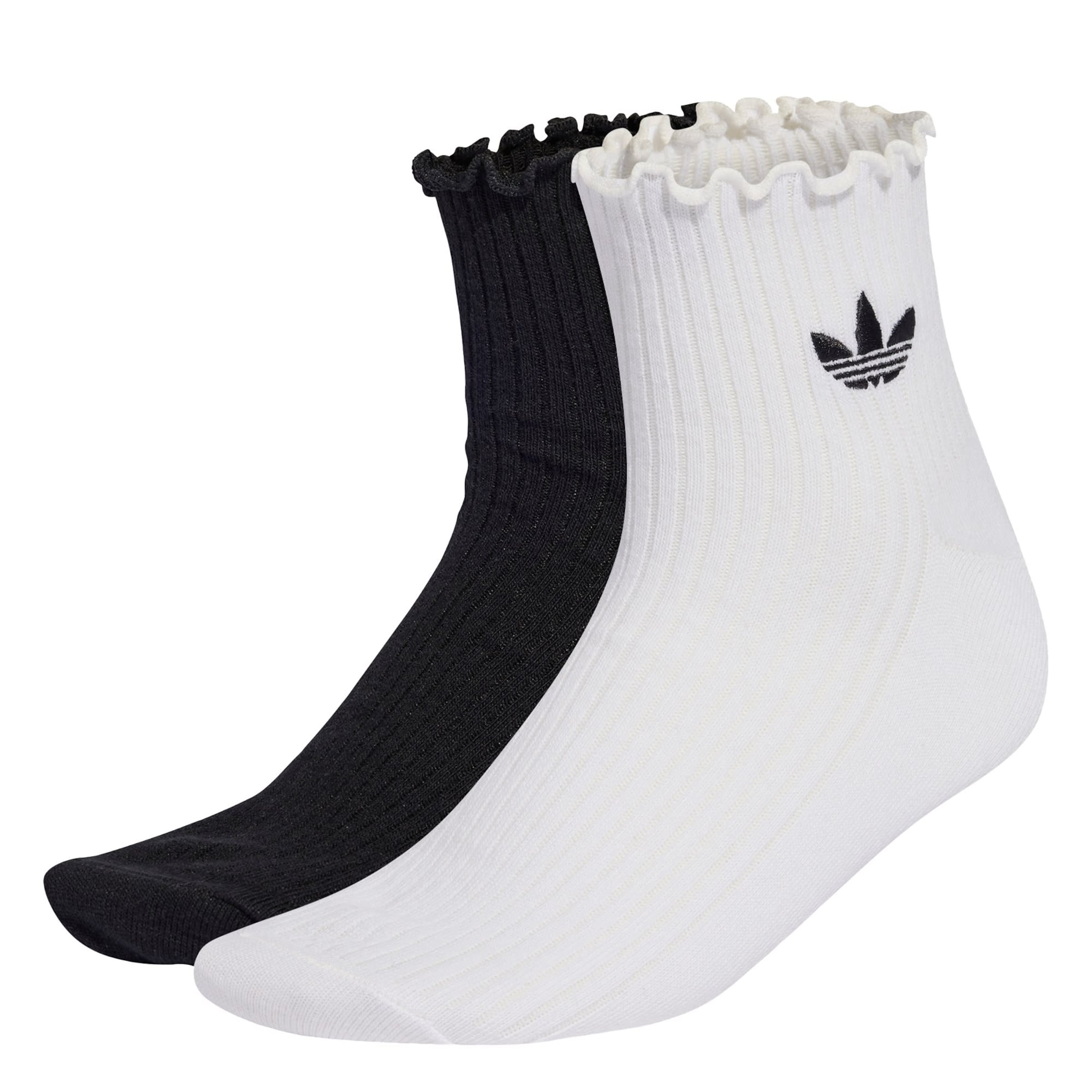 ADIDAS ORIGINALS - Calcetines en negro: frente
