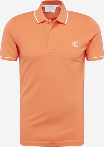 Calvin Klein Jeans Shirt in Orange: front