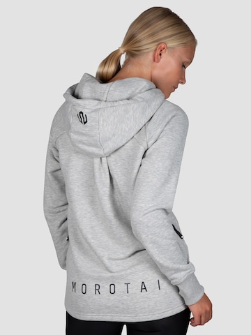 MOROTAI Sportsweatjacke 'COMFY PERFORMANCE' in Grau
