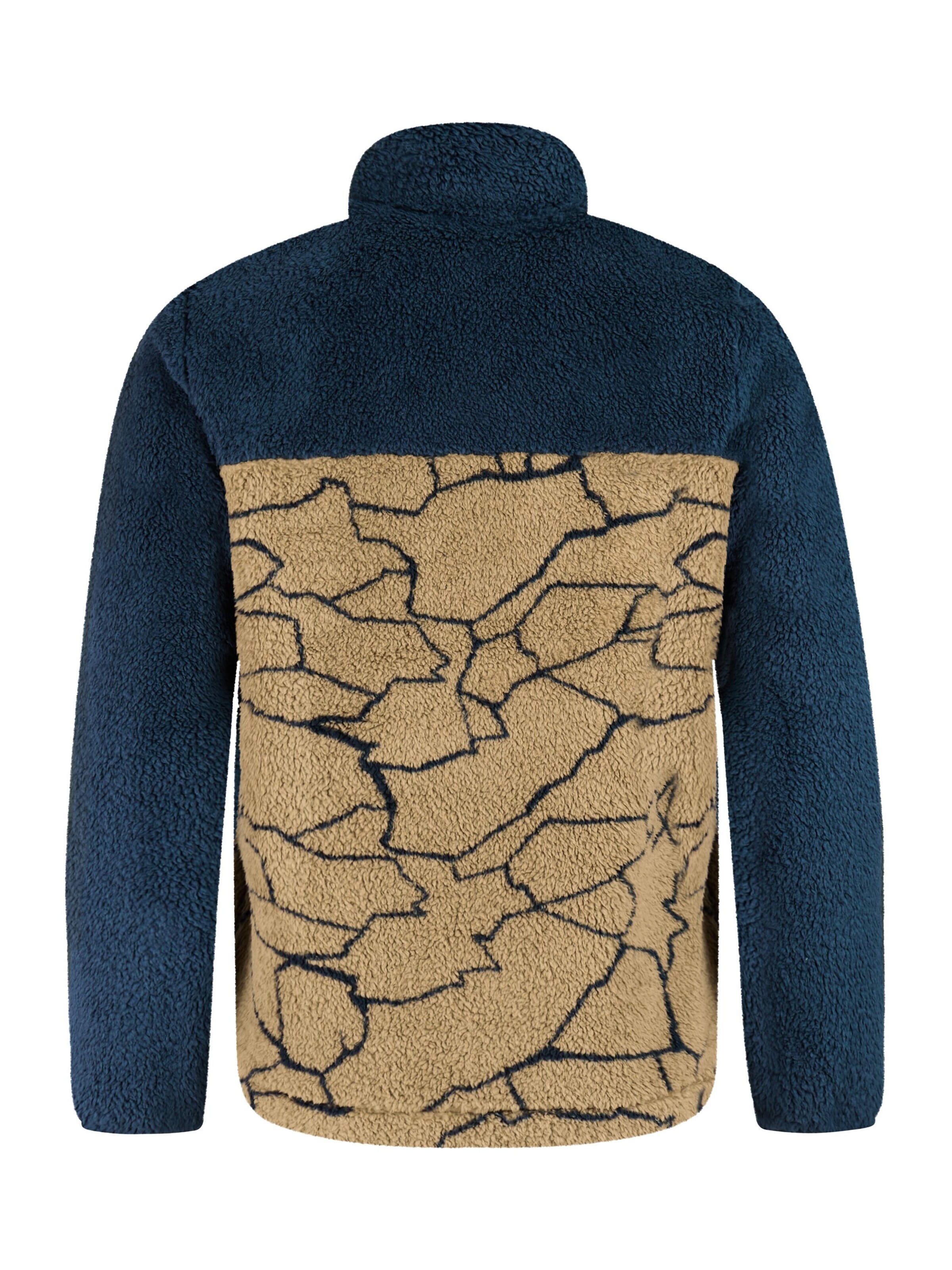 PROTEST Fleecejacke 'PRTLegacy'‌‌‌ in Braun