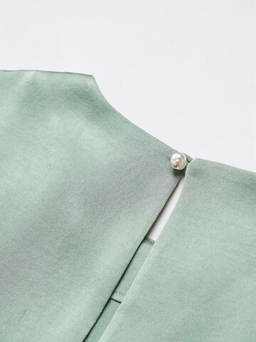 MANGO Blouse 'MASSIM' in Groen