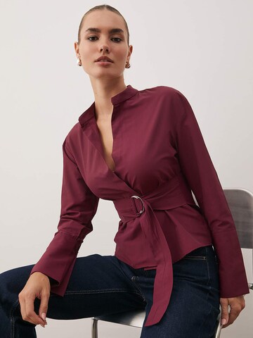 Trendyol - Blusa en rojo