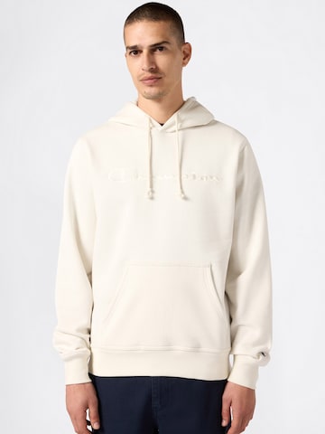 Sweat-shirt Champion Authentic Athletic Apparel en blanc : devant