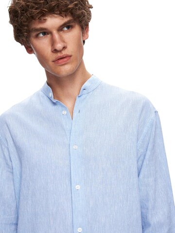 LTB Jeans Shirt 'Textured Shirt' in Blauw