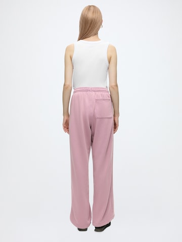 Calvin Klein Jeans Wide leg Παντελόνι σε ροζ