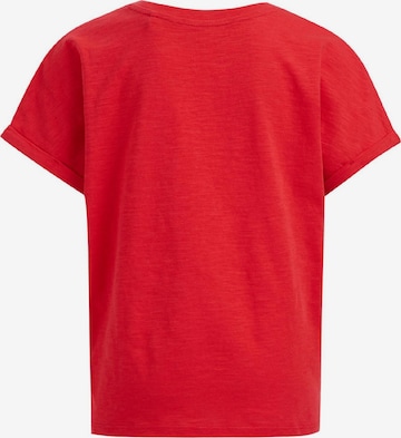 T-Shirt WE Fashion en rouge