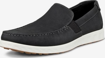 ECCO Moccasins in Black: front
