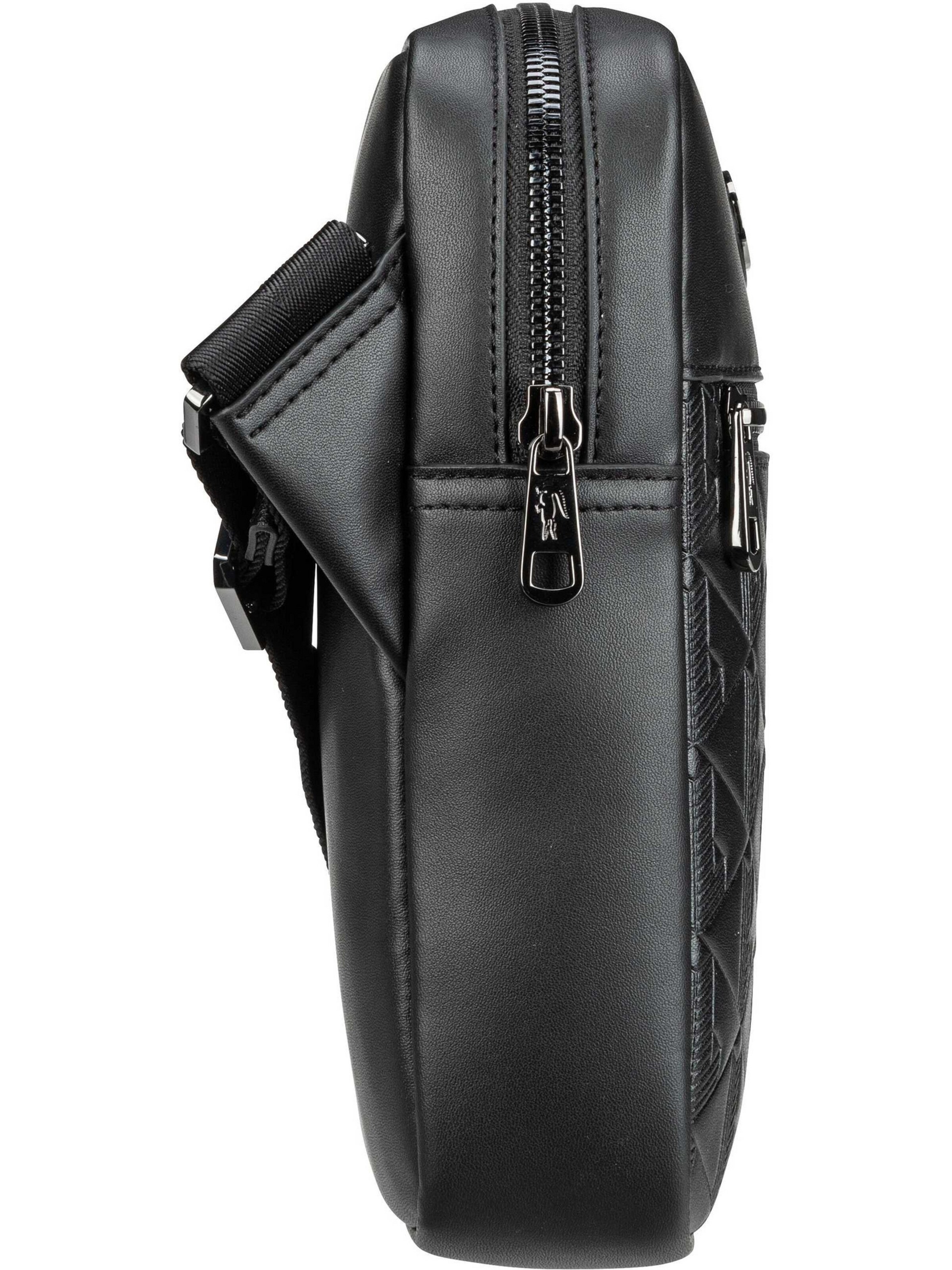 LACOSTE Umhängetasche in Schwarz