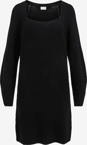 VILA Knit dress 'Viril' in Black: front