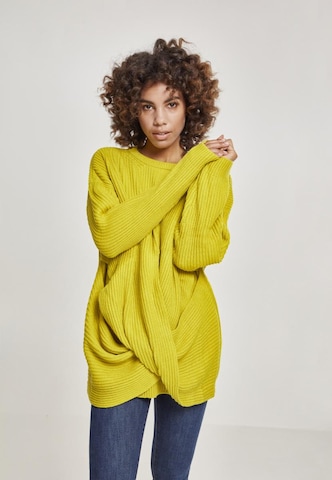 Pull-over Urban Classics en jaune