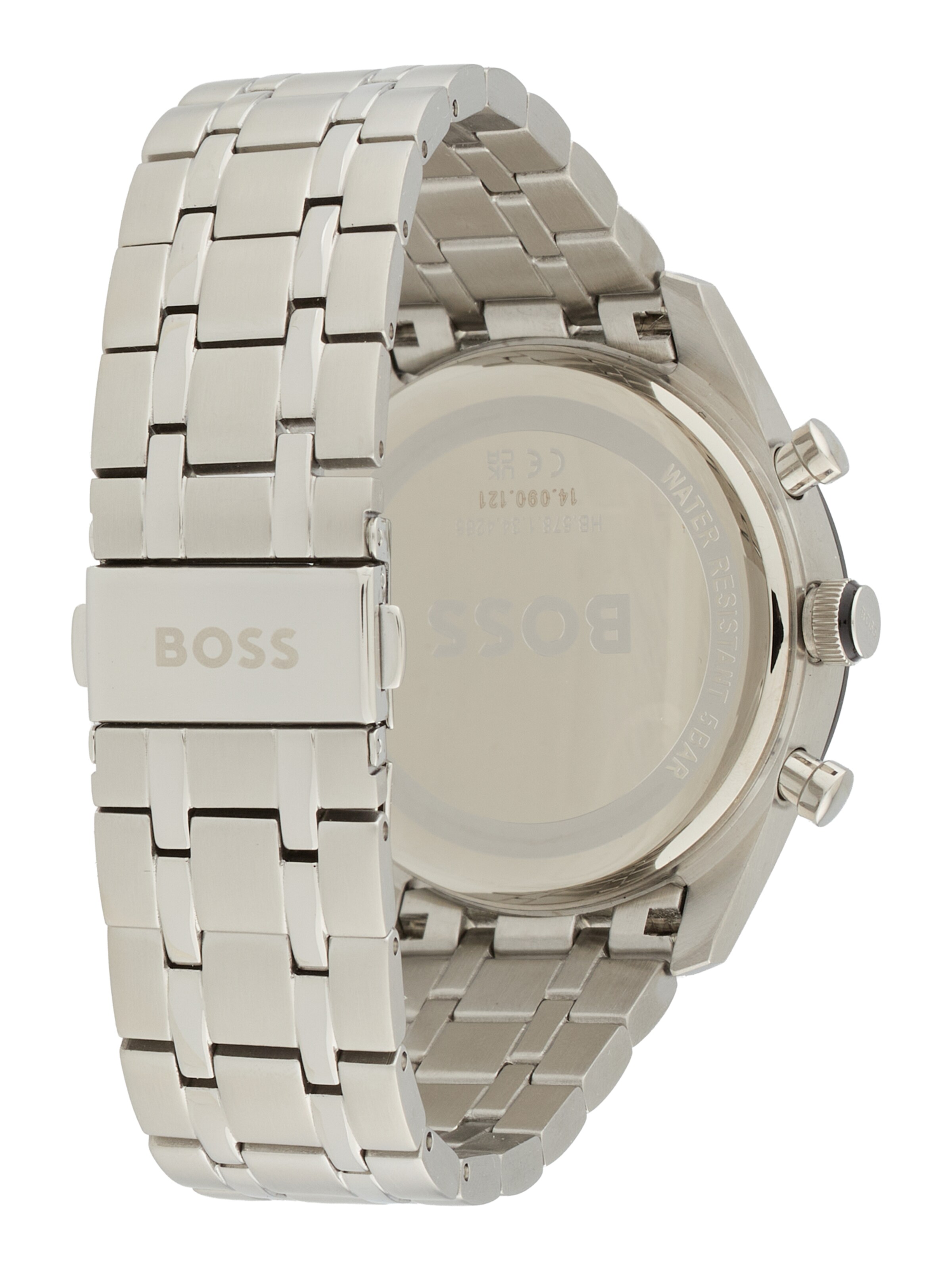 BOSS Аналоговые часы 'Tourmaster' в Серебристый
