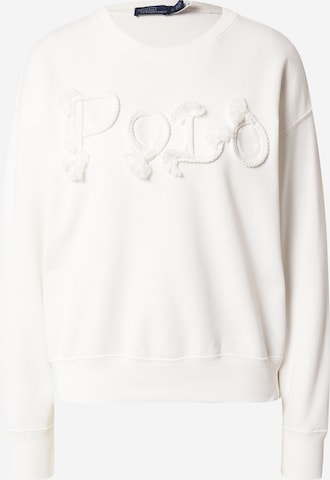 Felpa di Polo Ralph Lauren in bianco: frontale