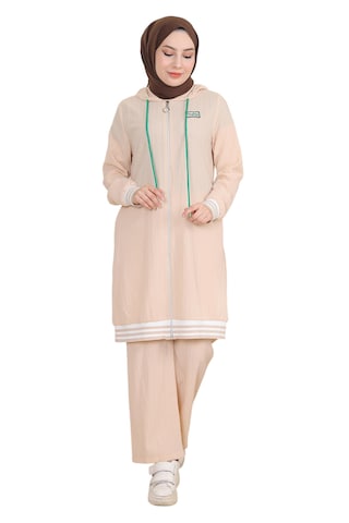MODAMIHRAM Broekpak in Beige