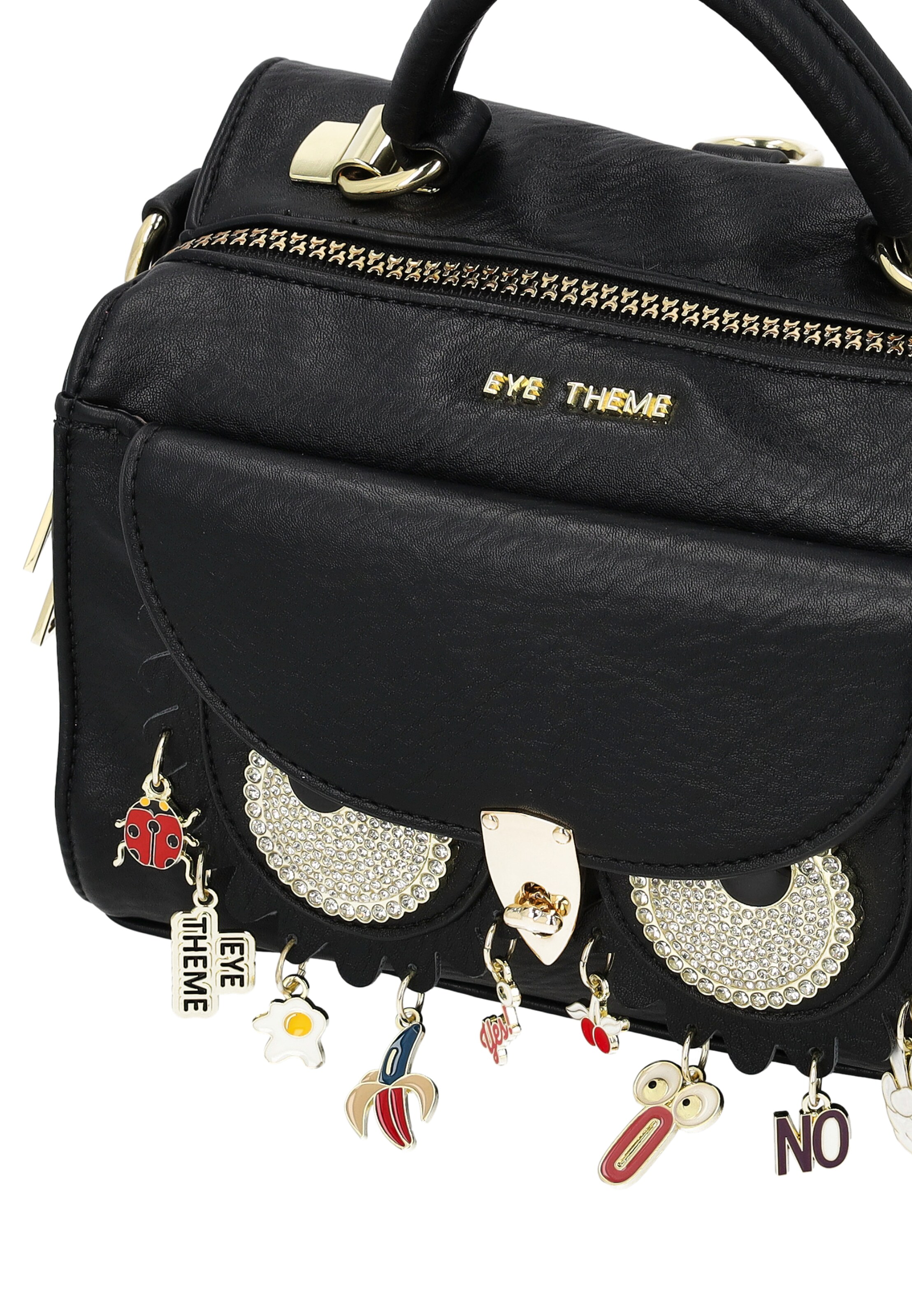 myMo Pop - Bolso de mano 'Eyetheme' en negro