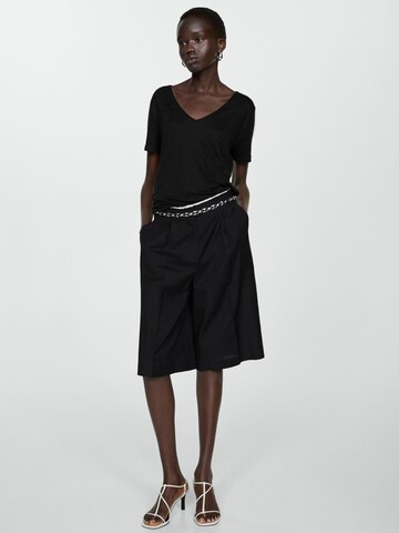 MANGO Shirts 'LINITO' i sort