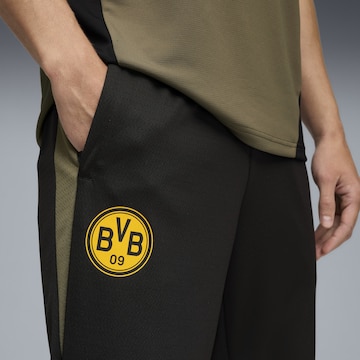Coupe slim Pantalon de sport 'Borussia Dortmund' PUMA en noir