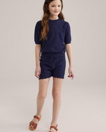 WE Fashion Regular Shorts in Blau